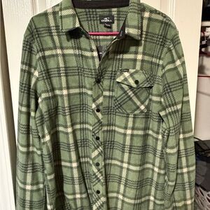 O'Neill Green Patterned Shirt